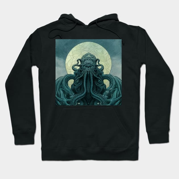 CTHULHU RISING Hoodie by BarrySullivan